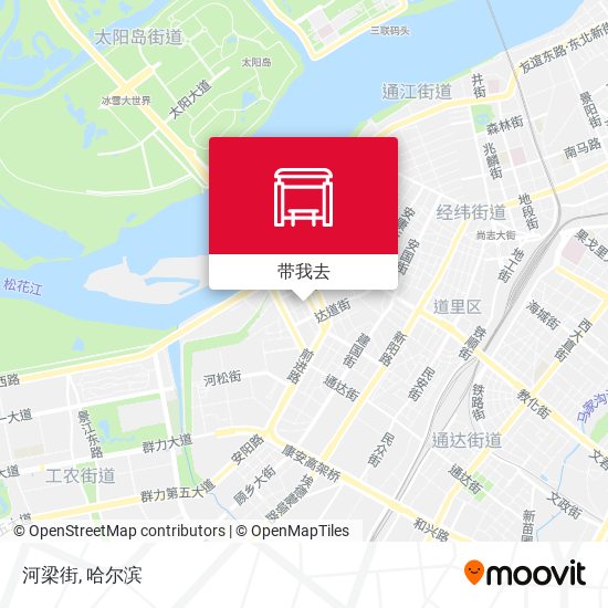 河梁街地图