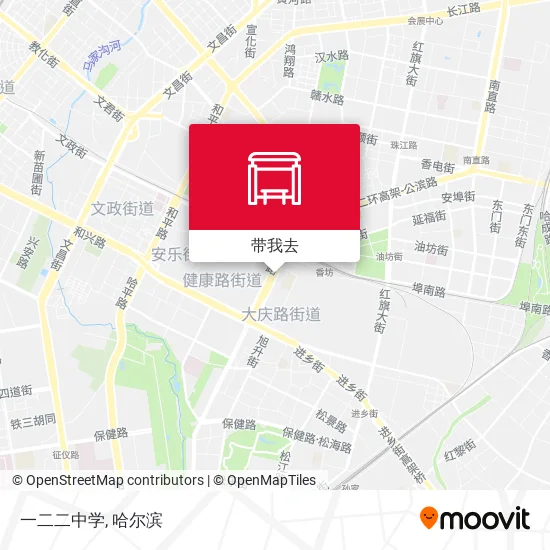 一二二中学地图