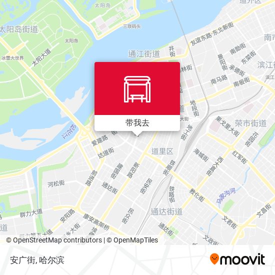 安广街地图