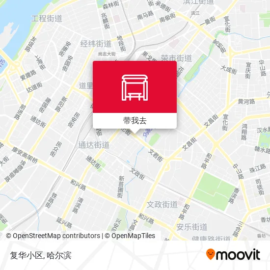 复华小区地图