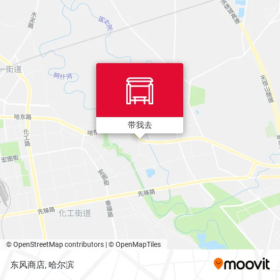 东风商店地图