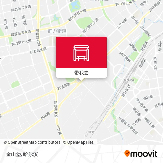 金山堡地图