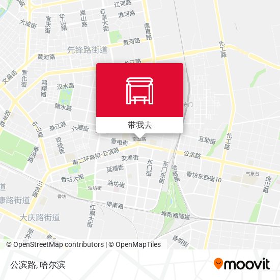 公滨路地图