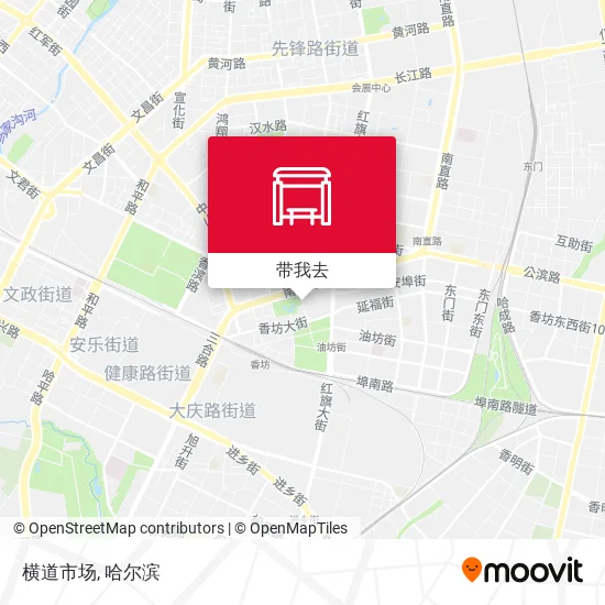 横道市场地图