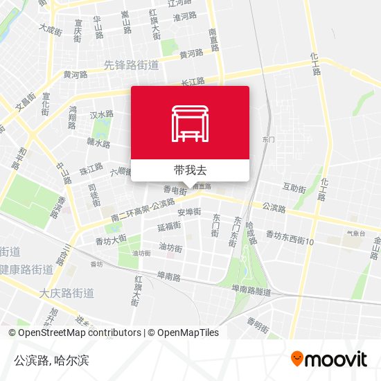 公滨路地图