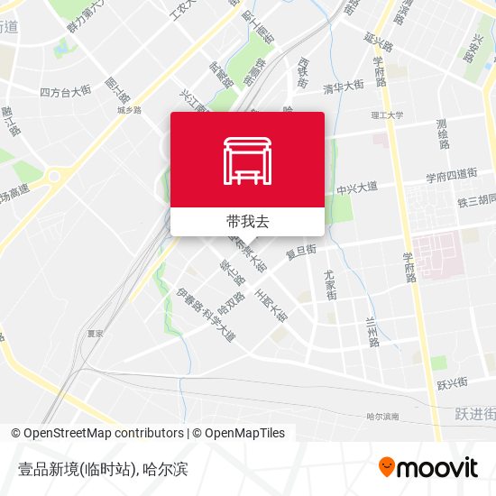 壹品新境(临时站)地图