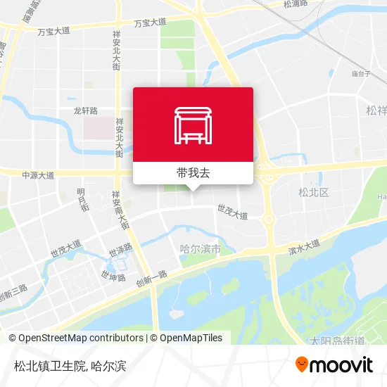 松北镇卫生院地图