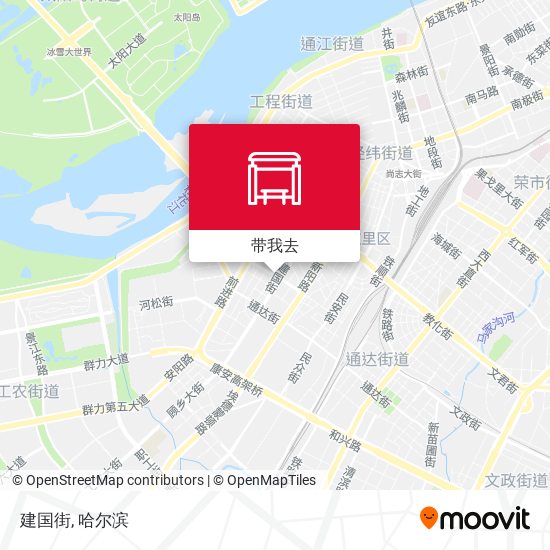 建国街地图