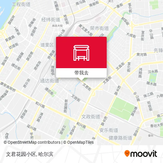 文君花园小区地图