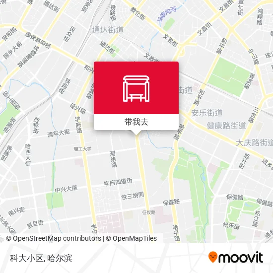 科大小区地图