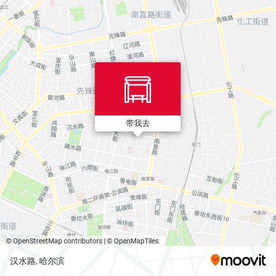 汉水路地图