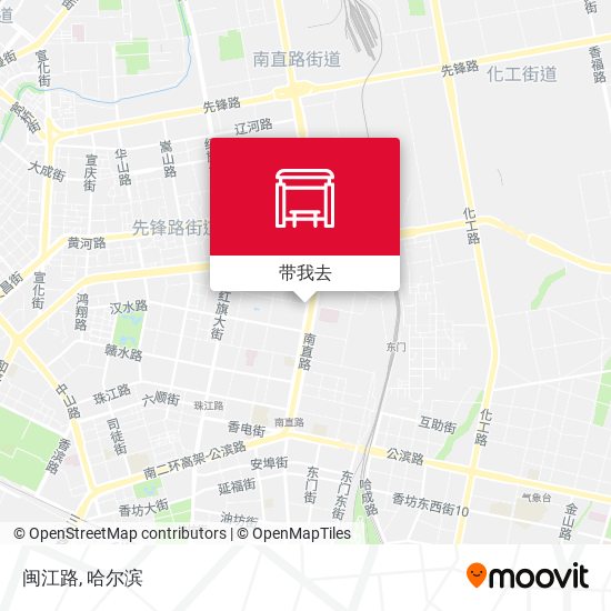 闽江路地图
