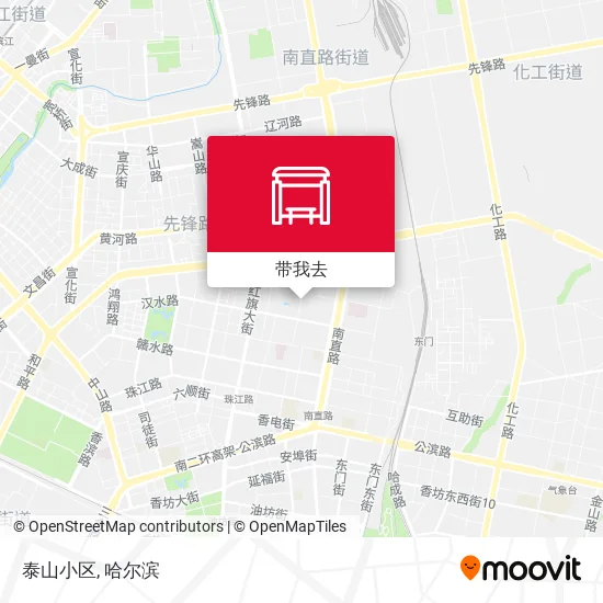 泰山小区地图
