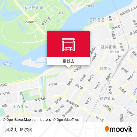 河梁街地图