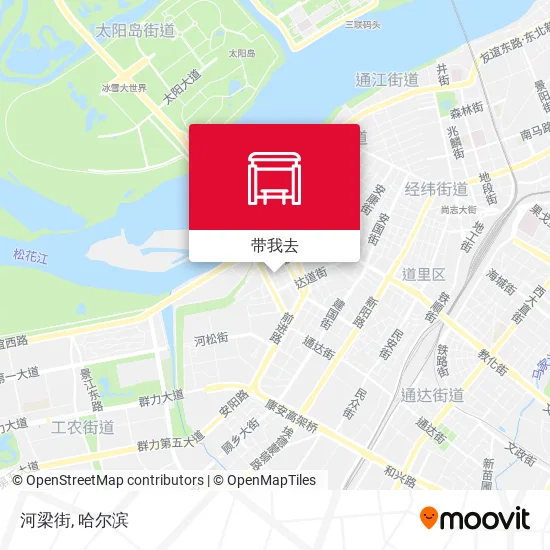 河梁街地图
