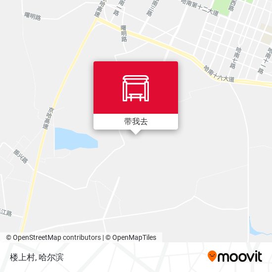 楼上村地图