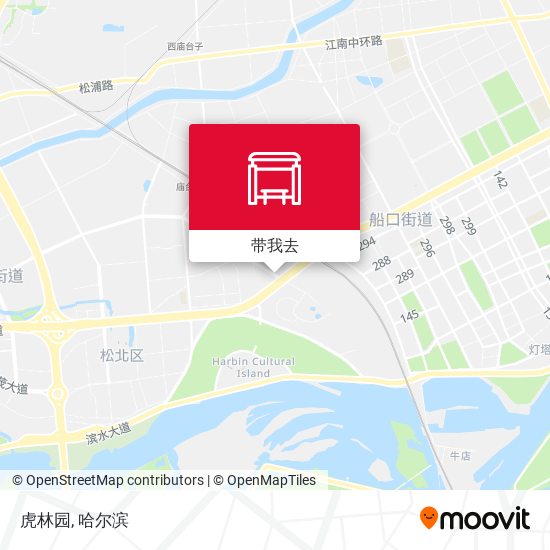 虎林园地图