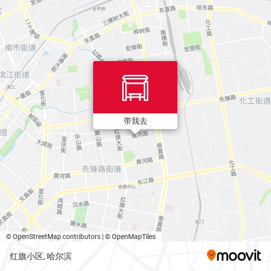 红旗小区地图