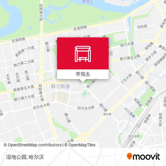 湿地公园地图