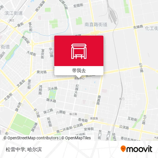 松雷中学地图
