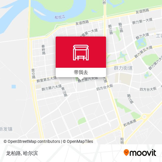 龙柏路地图