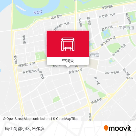 民生尚都小区地图