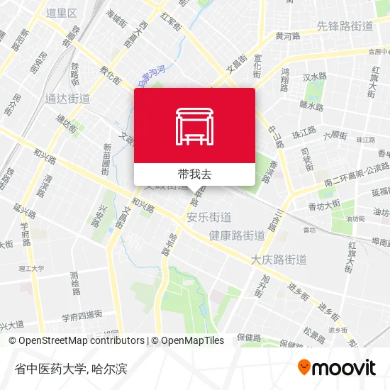 省中医药大学地图
