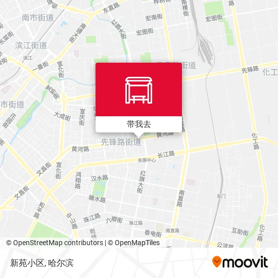 新苑小区地图