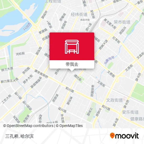 三孔桥地图