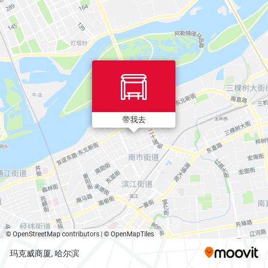玛克威商厦地图