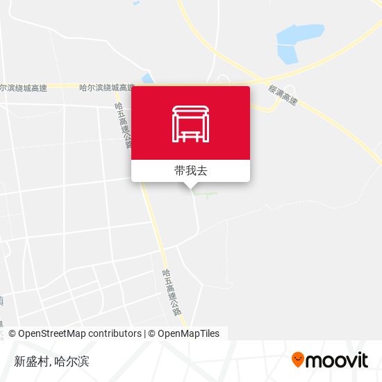 新盛村地图