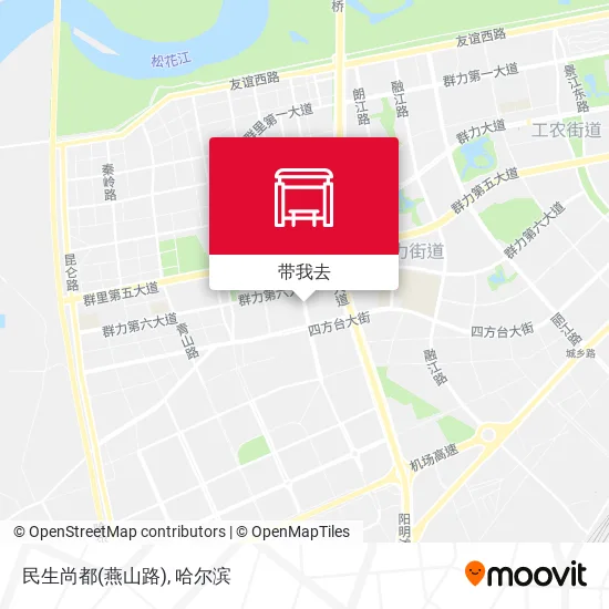 民生尚都(燕山路)地图