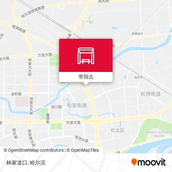 林家道口地图