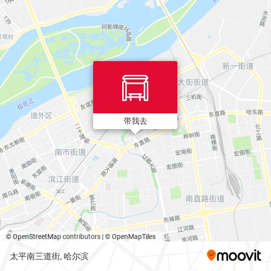 太平南三道街地图