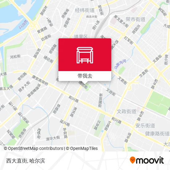 西大直街地图