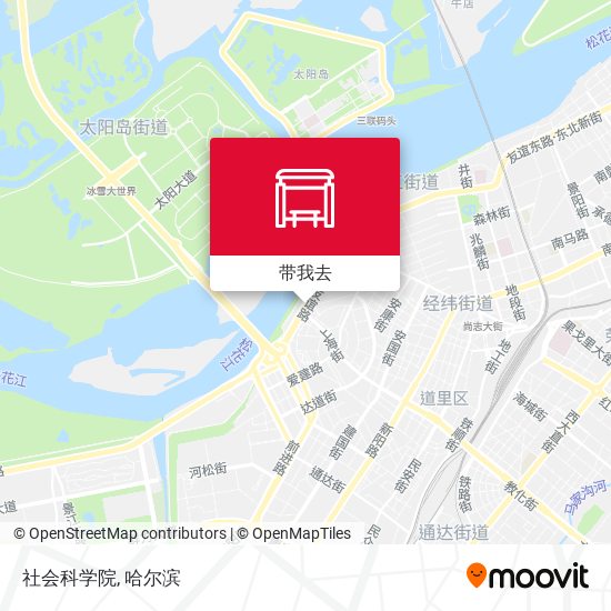 社会科学院地图