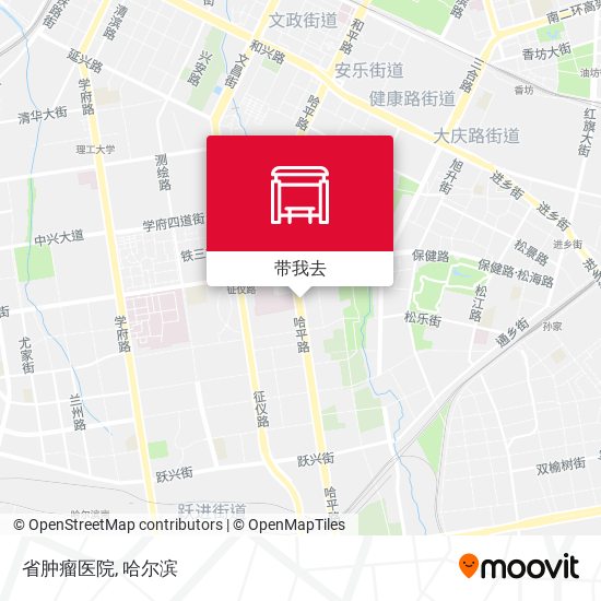 省肿瘤医院地图