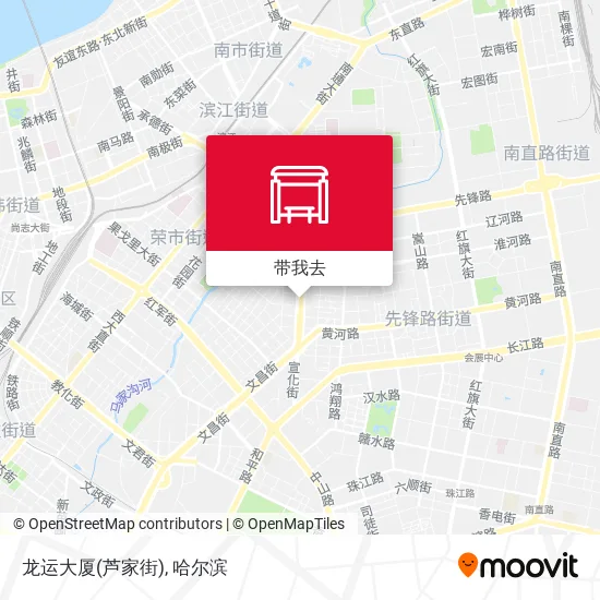 龙运大厦(芦家街)地图