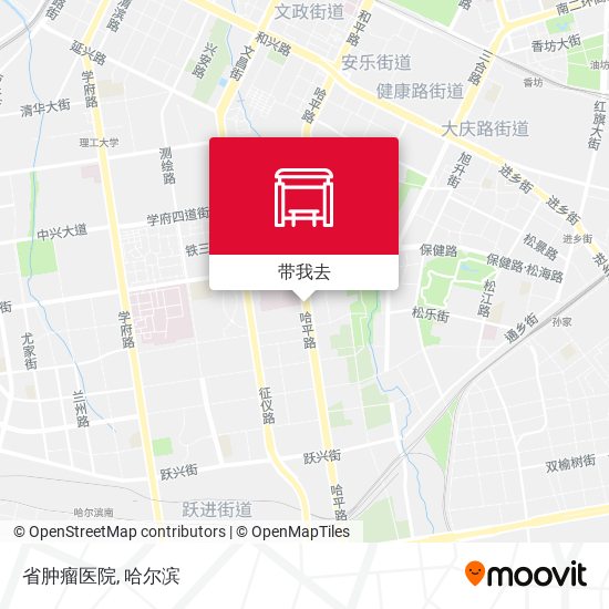 省肿瘤医院地图