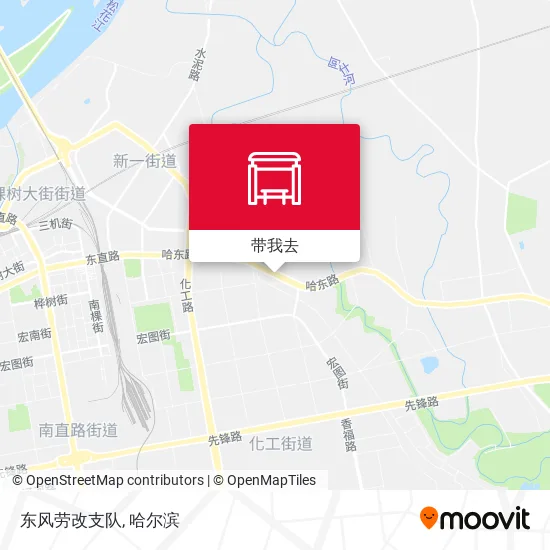东风劳改支队地图