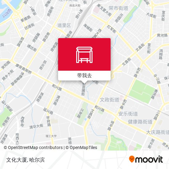 文化大厦地图