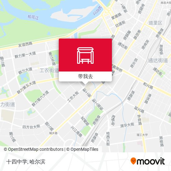十四中学地图