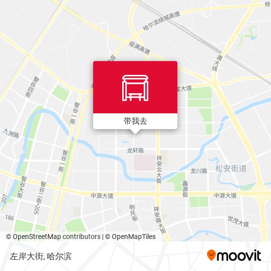 左岸大街地图