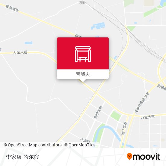 李家店地图