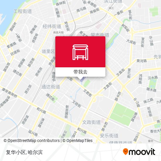 复华小区地图