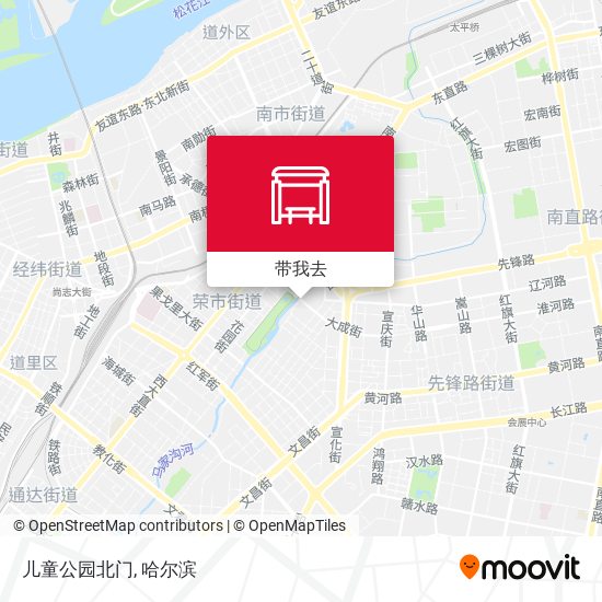 儿童公园北门地图