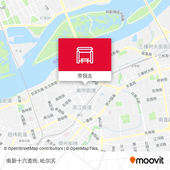 南新十六道街地图