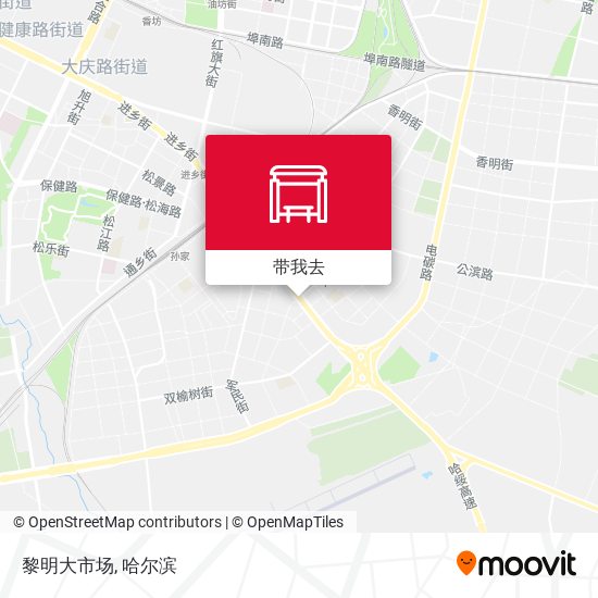 黎明大市场地图