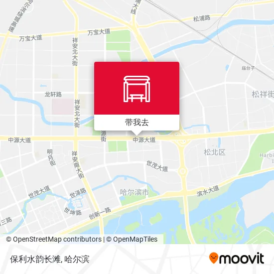 保利水韵长滩地图