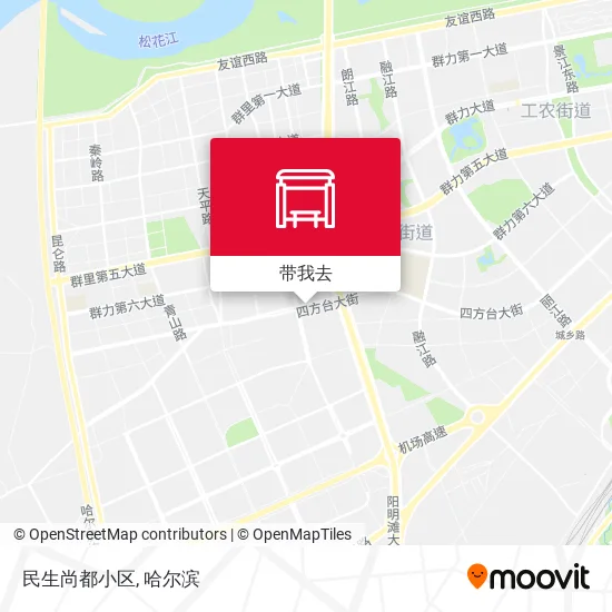 民生尚都小区地图